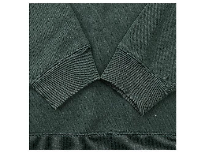 Burberry bestickter Baumwollmischung Sweatshirt Grün - Ansicht 5
