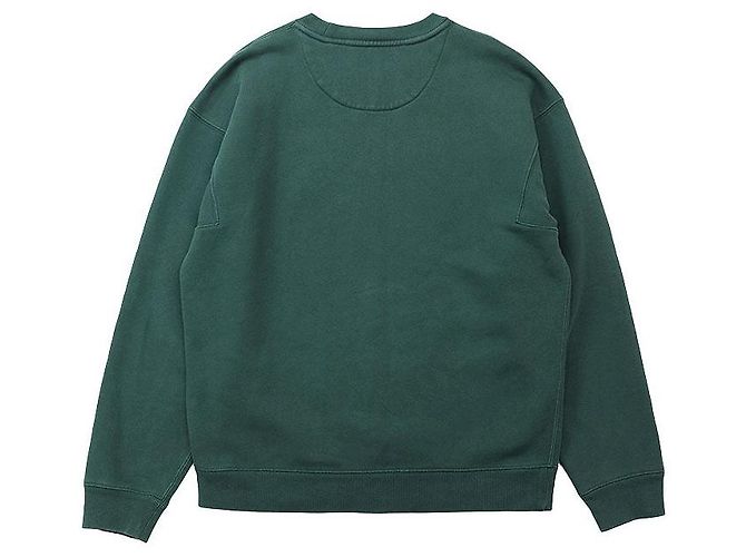 Burberry bestickter Baumwollmischung Sweatshirt Grün - Ansicht 7