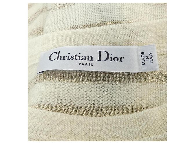 Christian Dior JADIOR ATHENES MARINIERE Mezcla de cachemir de punto - vista 4