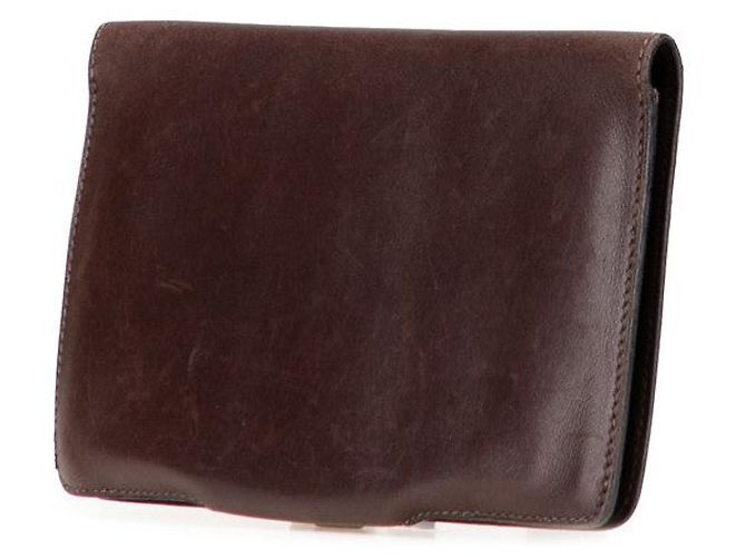 Cartera Larga Dogon MM Swift de Hermès Castaño - vista 2