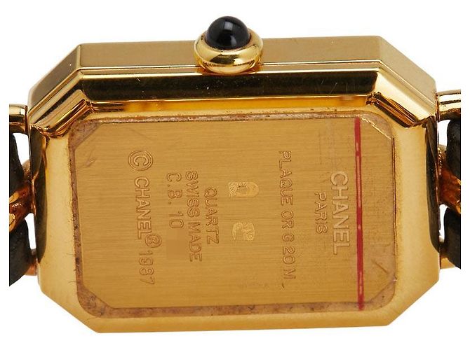 Orologio placcato oro Chanel Première D'oro - vista 3
