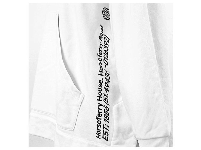 Sudadera de algodón Horseferry de Burberry Blanco - vista 12