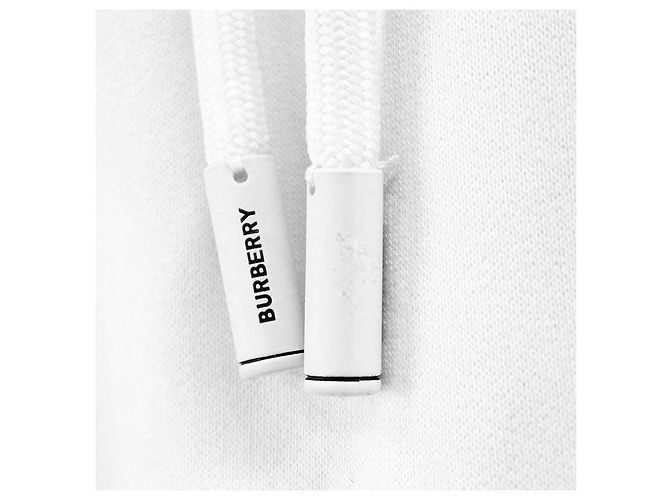 Sudadera de algodón Horseferry de Burberry Blanco - vista 3