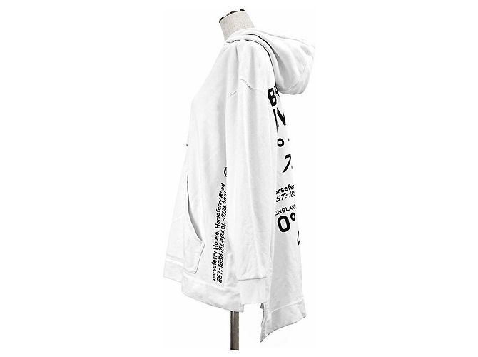 Sudadera de algodón Horseferry de Burberry Blanco - vista 5