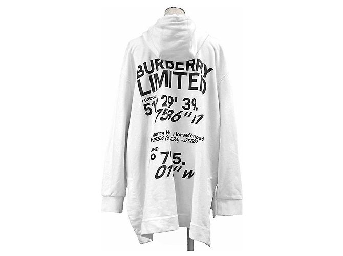 Sudadera de algodón Horseferry de Burberry Blanco - vista 7