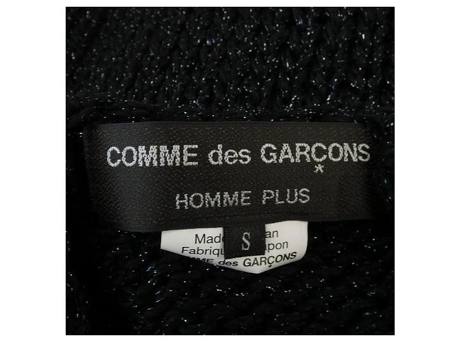 Autre Marque Comme des Garçons Homme Plus Strickwaren Schwarz - Ansicht 4