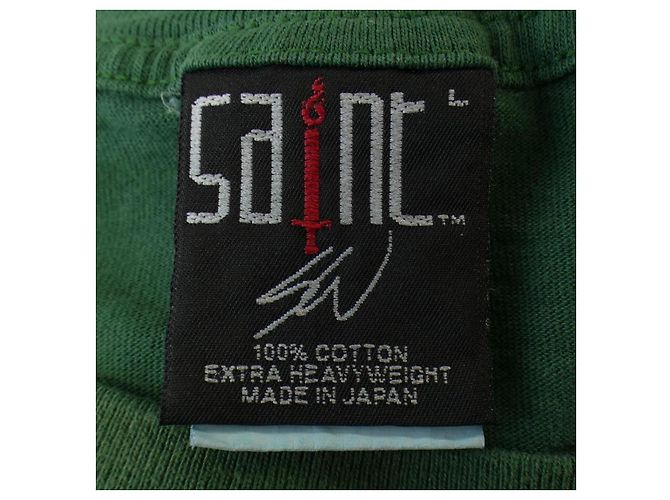 Autre Marque T-shirt in cotone SAINT MICHAEL SEAN WOTHERSPOON Verde Arancione Porpora - vista 4