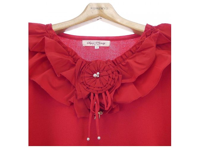 Autre Marque SUPER BEAUTY Kleid Rot - vista 5