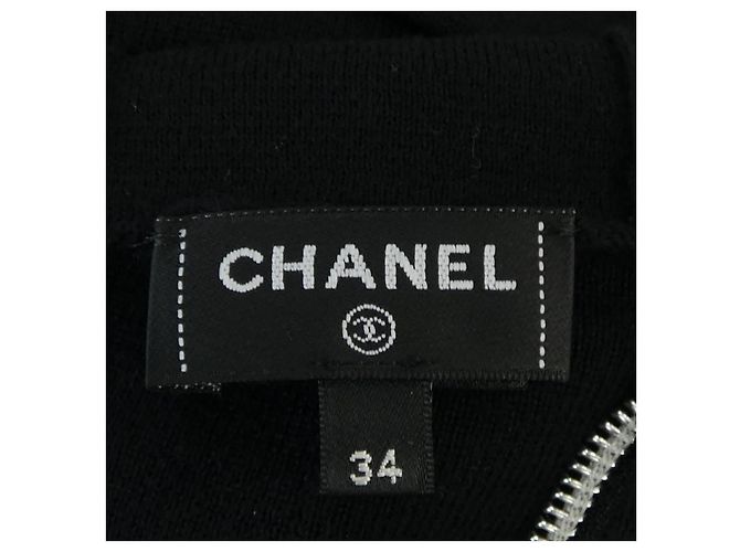 Chanel-Kaschmir-Mischkleid Schwarz - Ansicht 5