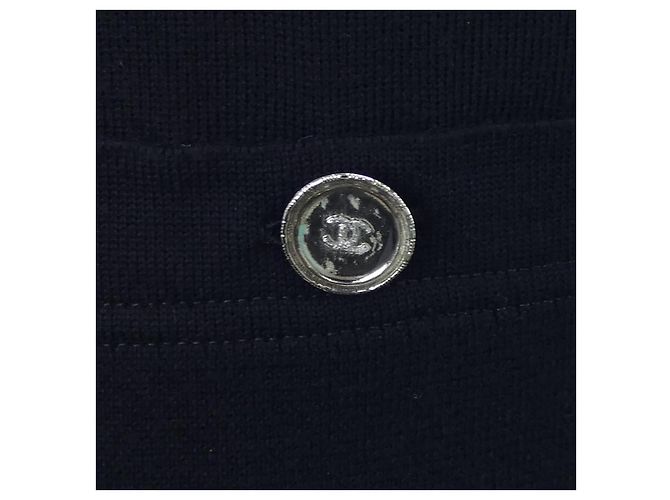 Chanel-Kaschmir-Mischkleid Schwarz - Ansicht 8