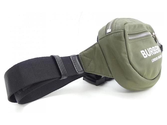 Borsa Burberry Verde Cachi - vista 2