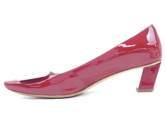 Lackleder-Pumps Belle Vivier von Roger Vivier Rot - Ansicht 2