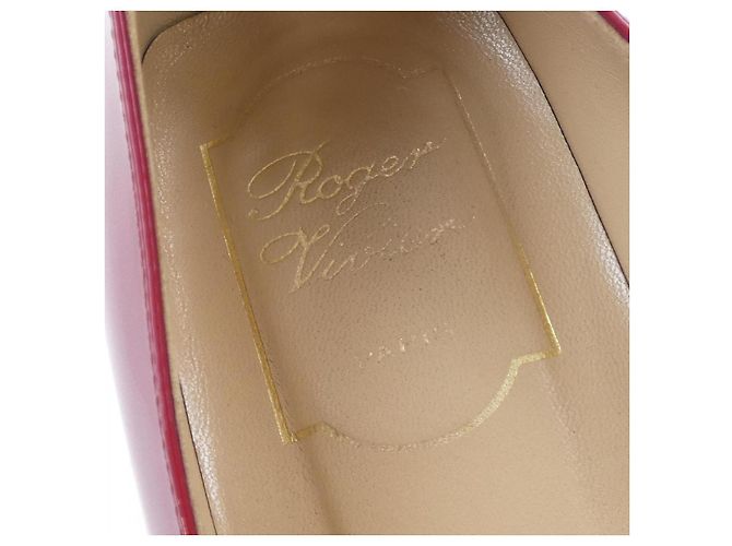 Lackleder-Pumps Belle Vivier von Roger Vivier Rot - Ansicht 6