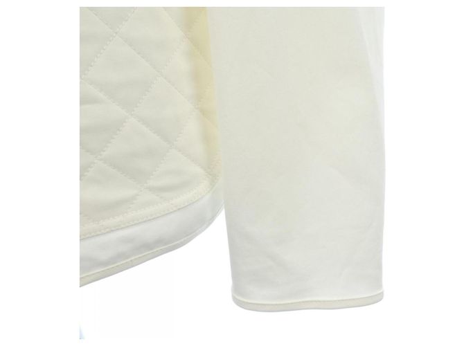 Giacca senza colletto Hermès Bianco - vista 6