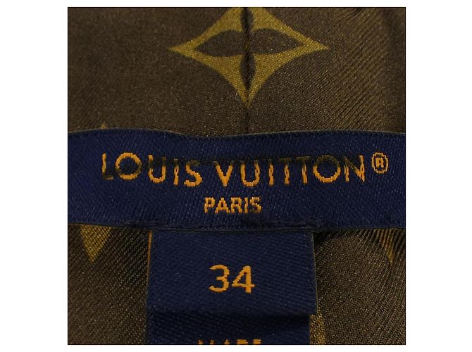 Louis Vuitton FPRO76COS Kleid Schwarz - Ansicht 4