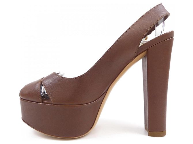 Sandali Louis Vuitton SC1102 Marrone - vista 2