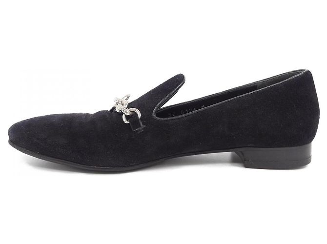 Scarpe in pelle Louis Vuitton Nero - vista 2