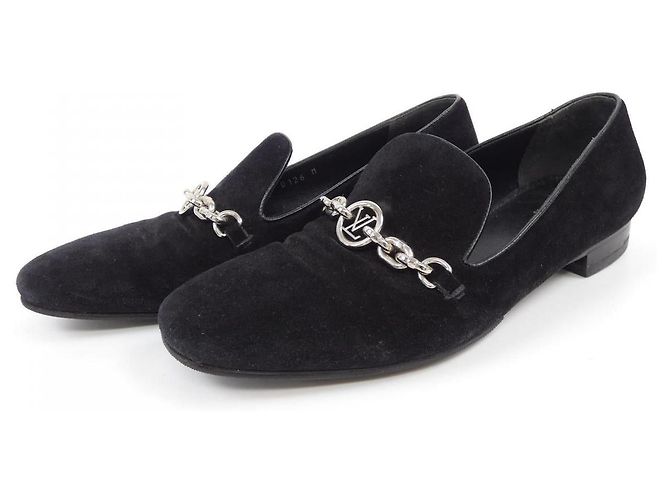 Scarpe in pelle Louis Vuitton Nero - vista 3