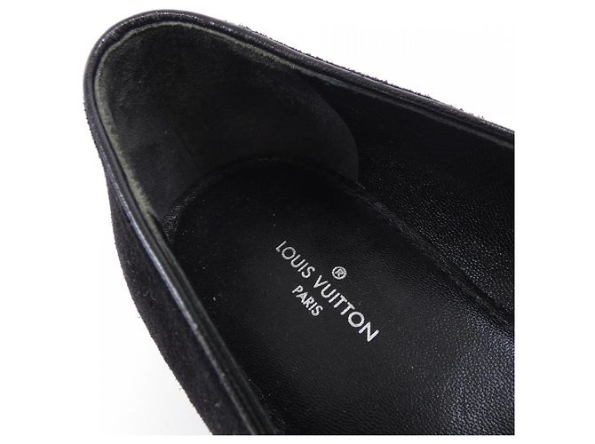 Scarpe in pelle Louis Vuitton Nero - vista 6