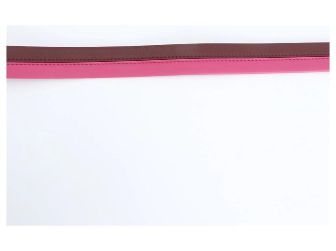 Cluny Cinghia in pelle Louis Vuitton Rosa Rosso - vista 3