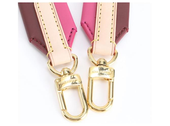 Cluny Cinghia in pelle Louis Vuitton Rosa Rosso - vista 5