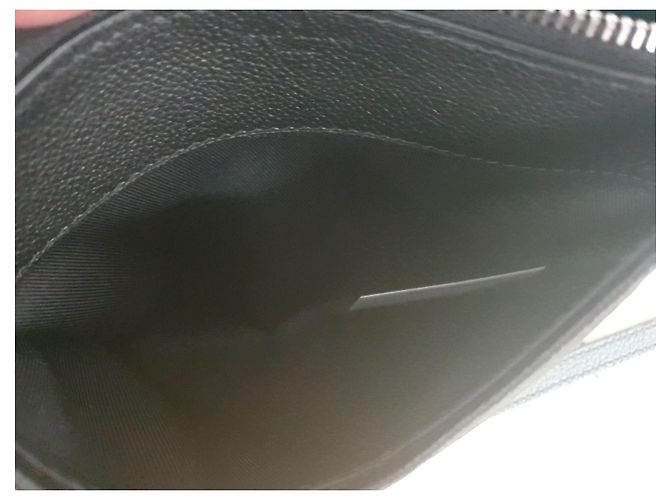 Louis Vuitton Pallas BB Empreinte Pelle Nera Nero - vista 5