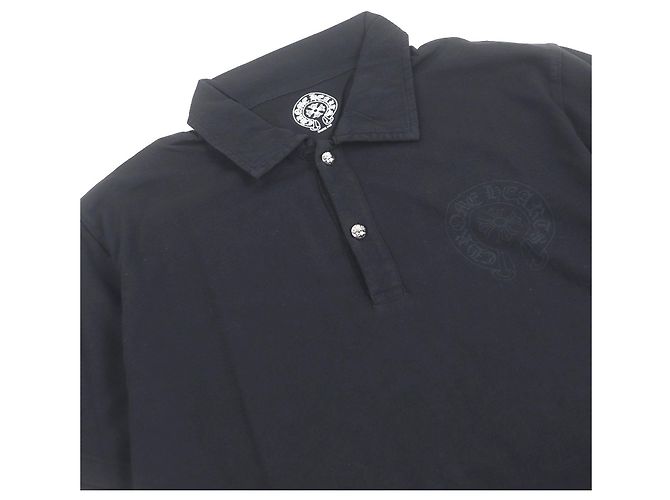 Autre Marque Camisa Polo Chrome Hearts de Algodón Negro - vista 2