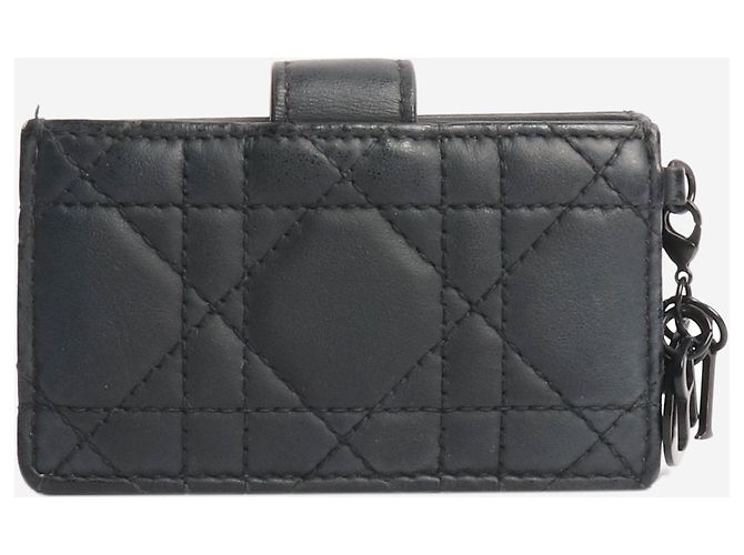 Dior Tarjetero de Jazmín Negro - vista 3