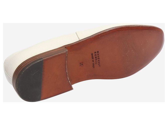 Autre Marque Weiße Leinenschuhe - Größe EU 38 - Ansicht 5