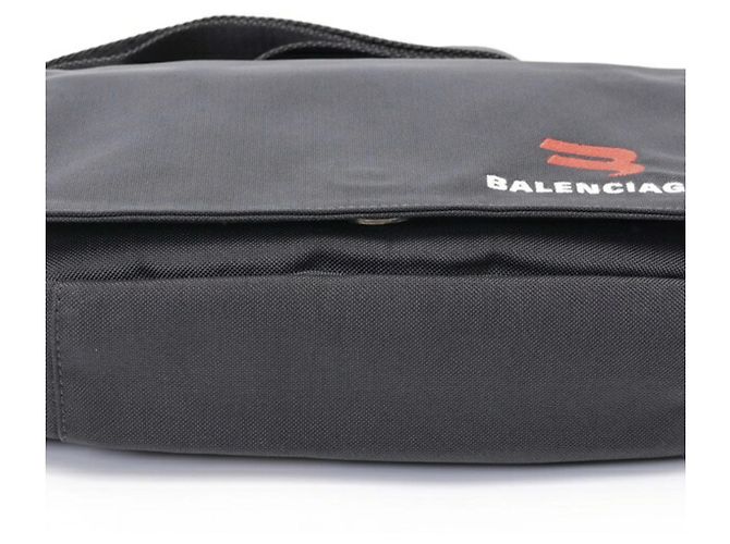 Borsa a Spalla Explorer di Balenciaga Nero - vista 4