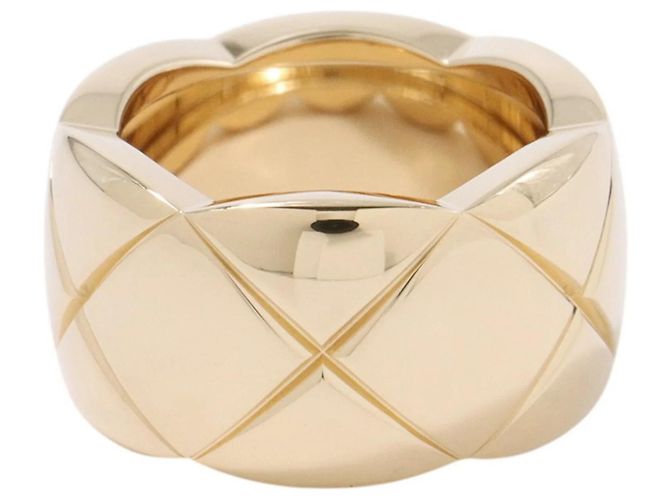 Große Modellring aus der Coco Crush Kollektion von Chanel Gelb - Ansicht 2