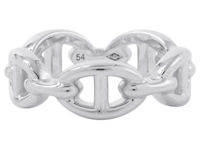 Ring Anello Chaine d'Ancre Enchainee di Hermès Argento - vista 3
