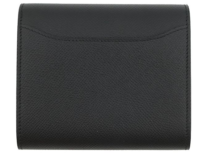 Billetera Compacta Constance Hermès Negro - vista 3