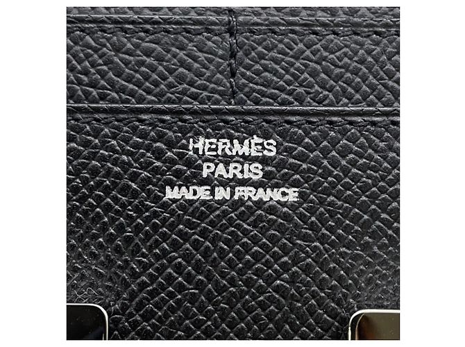 Billetera Compacta Constance Hermès Negro - vista 9