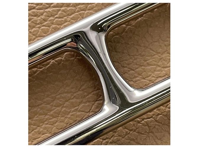Monedero Hermès Roulis Verso Chai Lime Dorado - vista 9