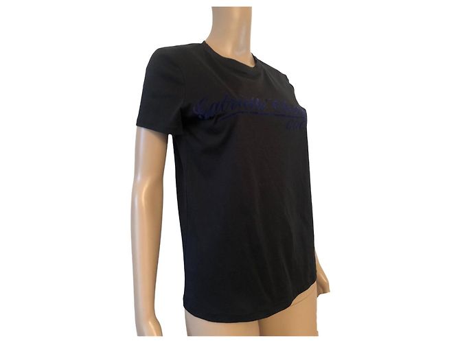 Camiseta Chanel Gabrielle Coco de algodón negro - vista 2
