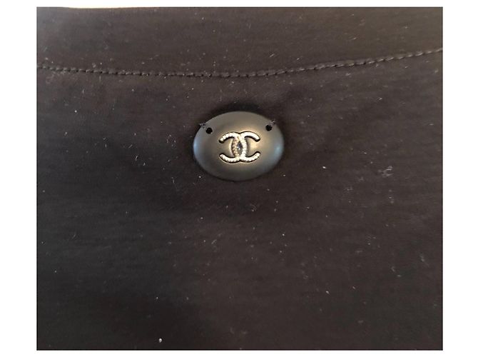 Camiseta Chanel Gabrielle Coco de algodón negro - vista 5