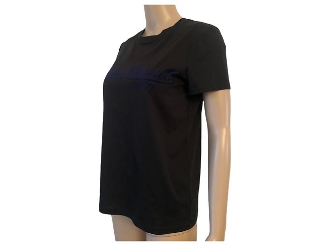 Camiseta Chanel Gabrielle Coco de algodón negro - vista 7