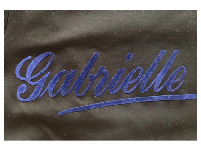 Camiseta Chanel Gabrielle Coco de algodón negro - vista 8