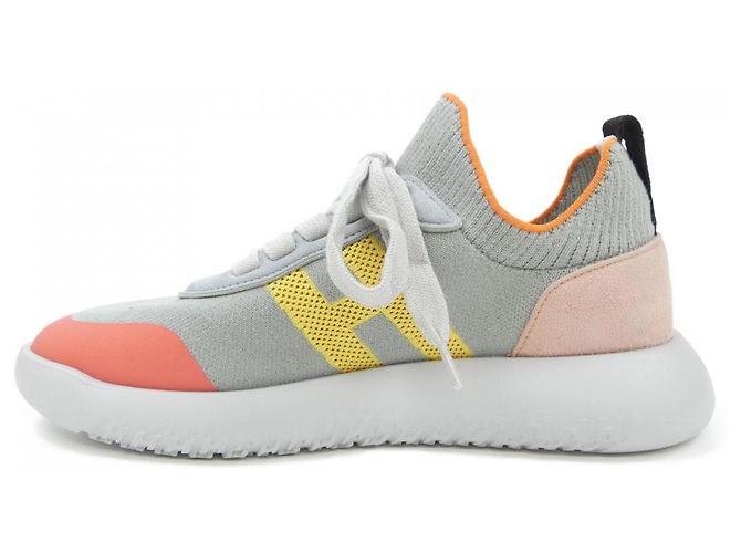 Hermès Leder Sneakers Braun Pink - Ansicht 2