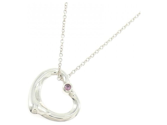 Tiffany & Co Collana Tiffany Open Heart in argento 925 - vista 3