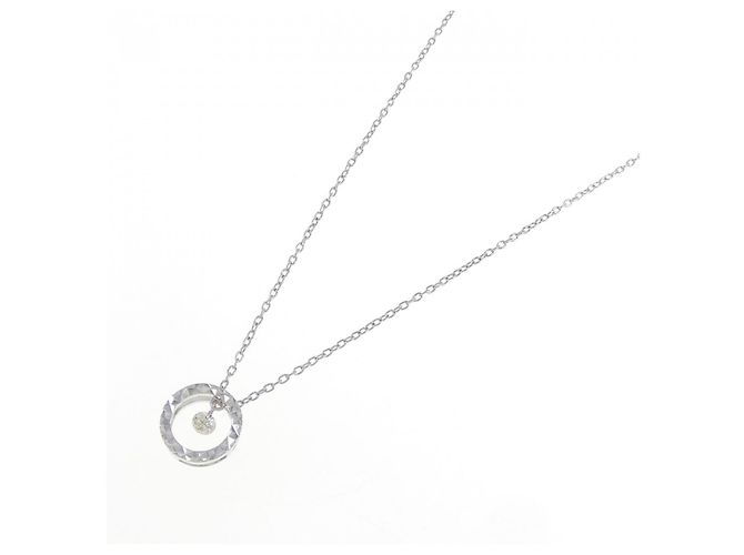 Autre Marque Collana in diamante in oro bianco Au750 Argento - vista 2