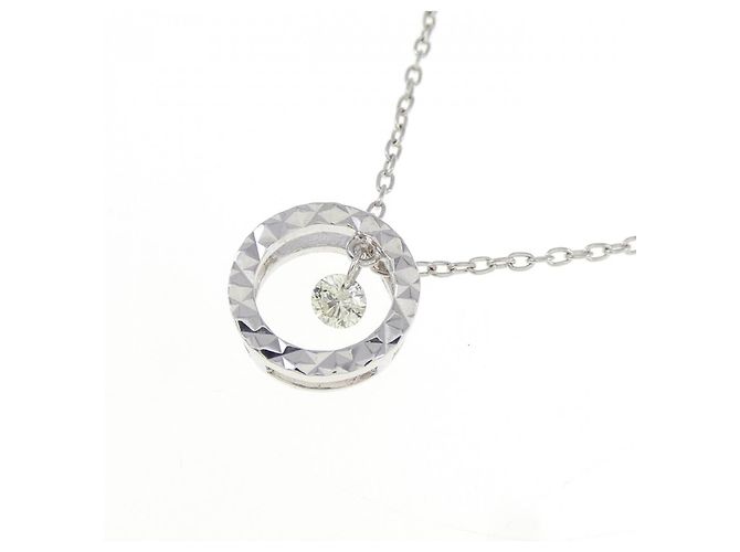 Autre Marque Collana in diamante in oro bianco Au750 Argento - vista 3
