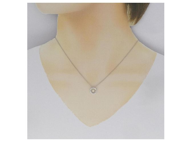 Autre Marque Collana in diamante in oro bianco Au750 Argento - vista 6