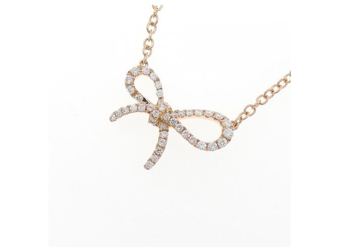 Autre Marque Collana in diamante in oro rosa 750 - vista 3