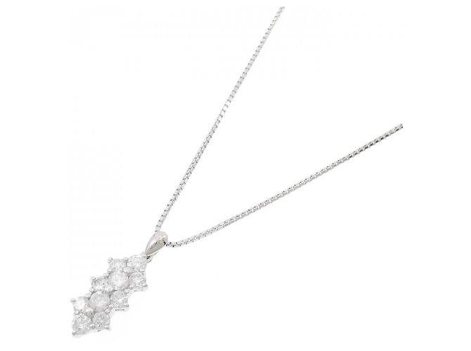 Autre Marque Collana in diamante PT900 PT850 Argento - vista 2