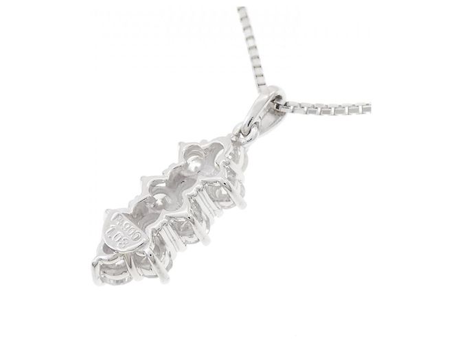 Autre Marque Collana in diamante PT900 PT850 Argento - vista 4
