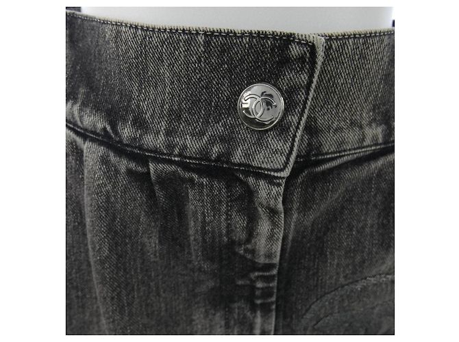 Timeless Saia Chanel Skirt Skirt Marrom - vista 5