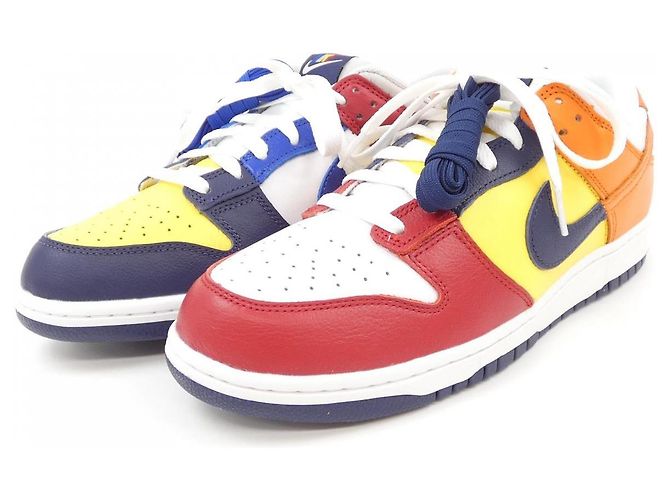 Autre Marque Sneakers Nike Bianco Rosso Giallo Blu navy - vista 3
