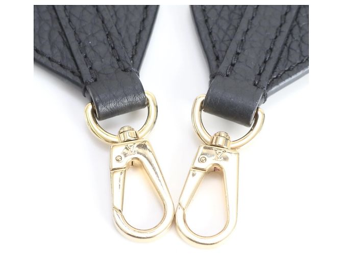 Capucines Cinghia in pelle Louis Vuitton Nero - vista 5